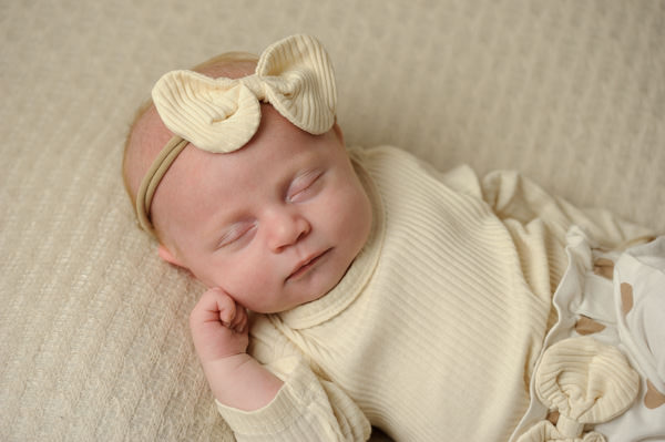 Séance photos de naissance au studio